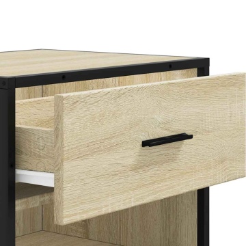 Suport pantofi Stejar Sonoma 48x38x97,5 cm Lemn prelucrat - Img 7
