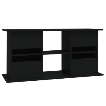 Suport pentru acvariu, negru, 121x41x58 cm, lemn prelucrat - Img 7