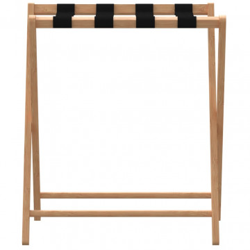 Suport pentru bagaje 68,5x38x58 cm bambus - Img 3
