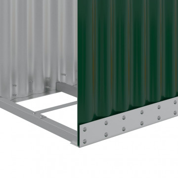 Suport pentru bușteni verde 40x45x170 cm oțel galvanizat - Img 6
