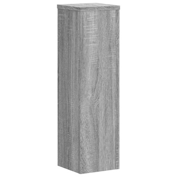 Suporturi de plante 2 buc. gri sonoma 17x17x60cm lemn prelucrat - Img 4