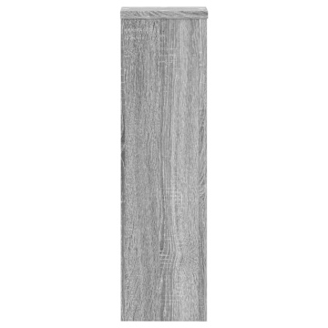Suporturi de plante 2 buc. gri sonoma 17x17x60cm lemn prelucrat - Img 5