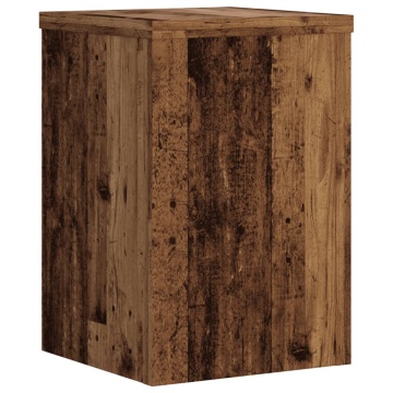 Suporturi de plante 2 buc. lemn vechi 20x20x30cm lemn prelucrat - Img 4