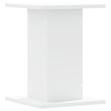 Suporturi difuzoare, 2 buc., alb, 30x30x40 cm, lemn prelucrat - Img 5