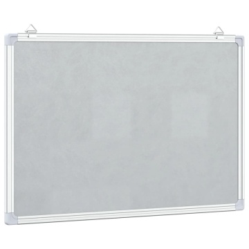 Tablă magnetică, alb, 40x30x1,7 cm, aluminiu - Img 4