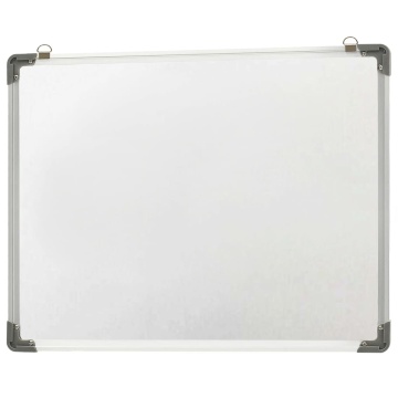 Tablă magnetică albă cu ștergere uscată 70x50 cm oțel - Img 4