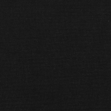 Tăblie de pat cu aripioare negru 103x23x78/88 cm textil - Img 7