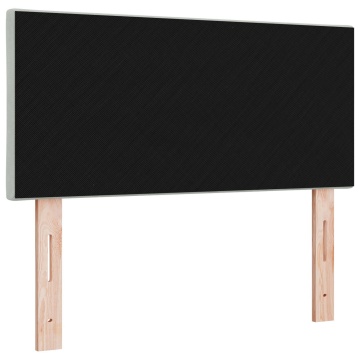 Tăblie Design Blocuri de Diamant Gri Deschis 90 cm Catifea - Img 3