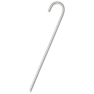 Țăruși de cort, 6 buc., 37 cm, Ø10 mm, oțel galvanizat - Img 2