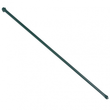 Țăruși grădină, 10 buc, 1 m, metal, verde - Img 2
