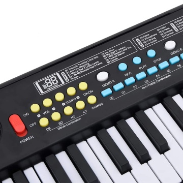 Tastatură electrică pian cu 37 taste cu microfon pentru copii - Img 5