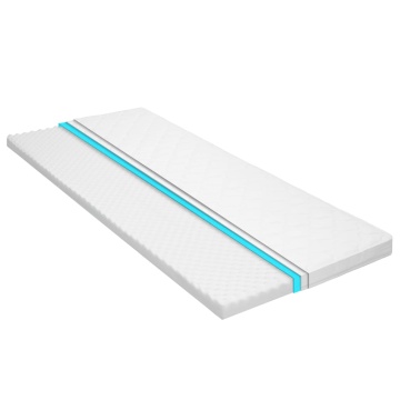 Topper saltea, profil tip ou cu spumă rece, 6 cm, 100 x 200 cm - Img 1