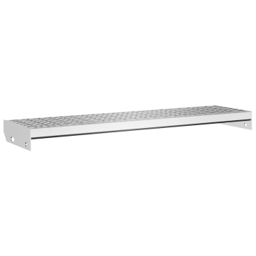 Treaptă tip grătar, 90x24x7 cm, oțel galvanizat - Img 2