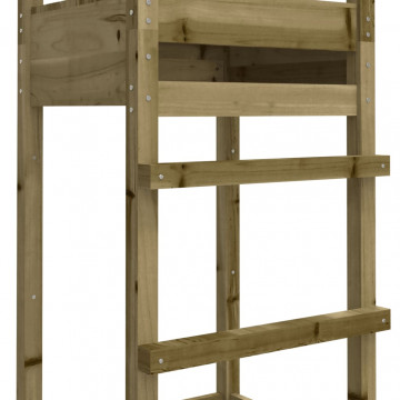 Turn de joacă, 53x46,5x169 cm, lemn de pin impregnat - Img 5