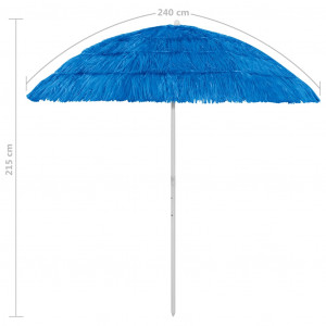 Umbrelă de plajă, albastru, 240 cm - Img 7