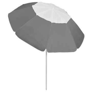 Umbrelă de soare de plajă, antracit, 300 cm - Img 3