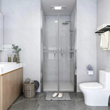 Ușă cabină de duș, transparent, 86 x 190 cm, ESG - Img 1