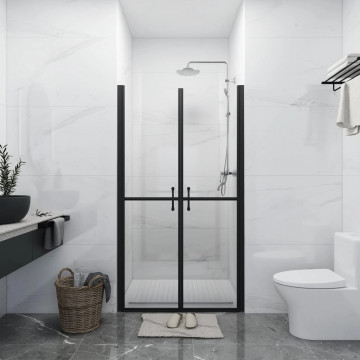 Ușă cabină de duș, transparent, (93-96)x190 cm, ESG - Img 1