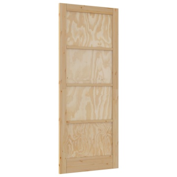 Ușă interioară 'ORKDAL'86x211x4 cm din lemn masiv pin - Img 2