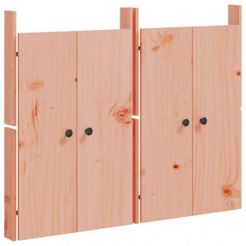 Uși de bucătărie de exterior 2 buc., 50x9x82 cm, lemn masiv pin - Img 2