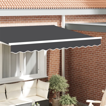 Valanța de Markiză pentru Cadru de 2.5 m Antracit 2.3x0.2 m - Img 1