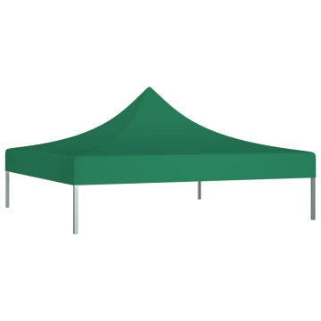 Acoperiș pentru cort de petrecere, verde, 3 x 3 m, 270 g/m² - Img 2