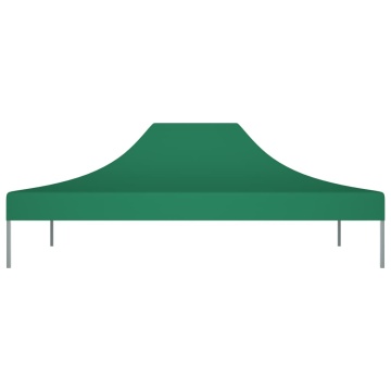 Acoperiș pentru cort de petrecere, verde, 4,5 x 3 m, 270 g/m² - Img 3