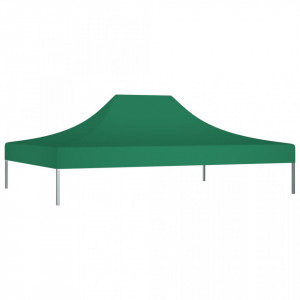 Acoperiș pentru cort de petrecere, verde, 4 x 3 m, 270 g/m² - Img 2