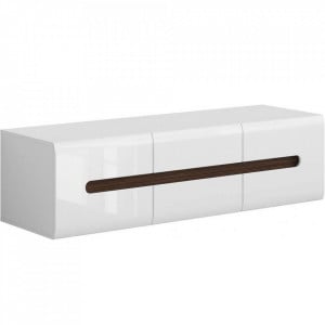 Azteca 001 Tv Stand 2D2S / 4/15 Alb / Alb Gloss High - Img 1