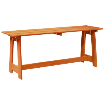 Bancă de exterior Acacia 119x35x47 cm Lemn solid de pin - Img 2