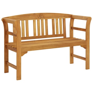 Bancă de grădină, 114 cm, lemn masiv de acacia - Img 1