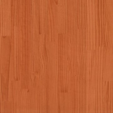Bancă de hol, maro ceruit, 100x28x45 cm, lemn masiv de pin - Img 6