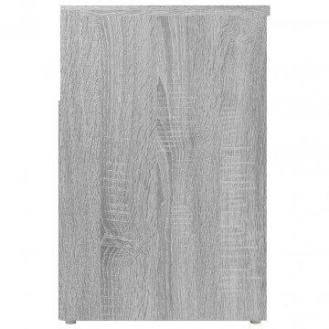 Bancă pentru pantofi stejar sonoma 60x30x45 cm lemn prelucrat - Img 7