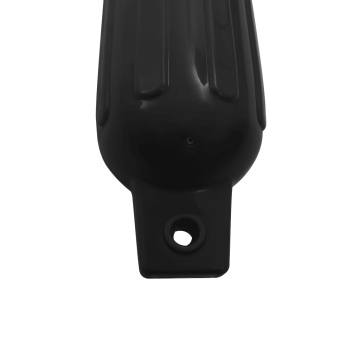Bară de protecție barcă, 4 buc., negru, 41x11,5 cm, PVC - Img 4