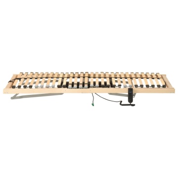 Bază de pat electrică cu șipci, 28 șipci, 7 zone, 90 x 200 cm - Img 8