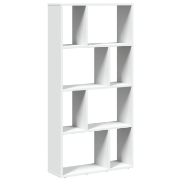 Bibliotecă, alb, 60x20x120 cm, lemn prelucrat - Img 2