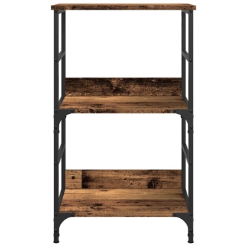 Bibliotecă, lemn vechi, 50x33x82 cm, lemn prelucrat - Img 4