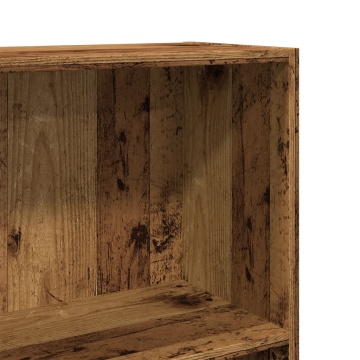 Bibliotecă, lemn vechi, 60x24x109 cm, lemn prelucrat - Img 6