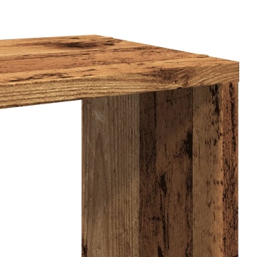 Bibliotecă, lemn vechi, 60x24x63 cm, lemn prelucrat - Img 6