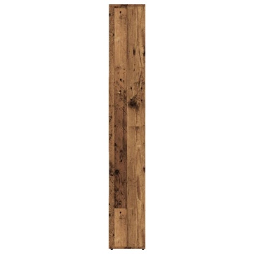 Bibliotecă, lemn vechi, 67x24x161 cm, lemn prelucrat - Img 5