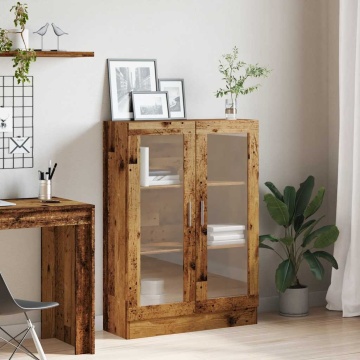 Bibliotecă, lemn vechi, 82,5x30,5x115 cm, lemn prelucrat - Img 3