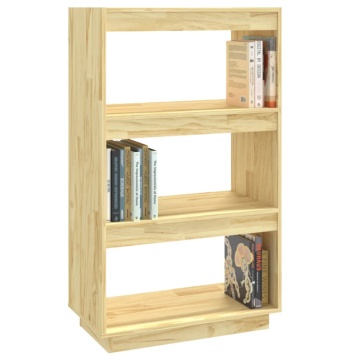 Bibliotecă/Separator cameră, 60x35x103 cm, lemn masiv pin - Img 4
