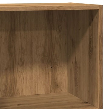 Bibliotecă, stejar artizanal, 40x24x76 cm, lemn prelucrat - Img 6