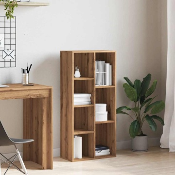 Bibliotecă, stejar artizanal, 50x25x104 cm - Img 3