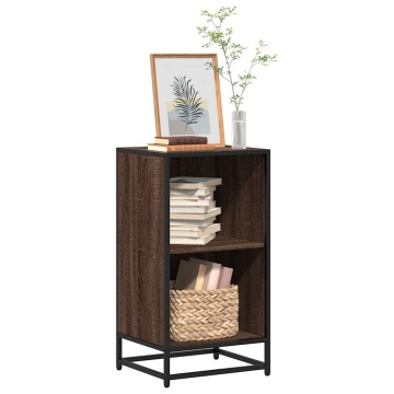 Bibliotecă, stejar maro, 40x35x76 cm, lemn prelucrat - Img 1