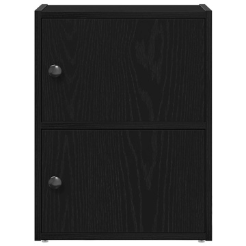 Bibliotecă Stejar negru 40x24x52 cm Lemn prelucrat - Img 4