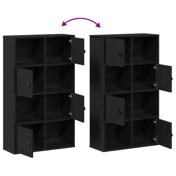 Bibliotecă Stejar negru 60x24x101,5 cm Lemn prelucrat - Img 7