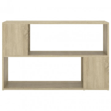 Bibliotecă, stejar sonoma, 100x24x63 cm, PAL - Img 3