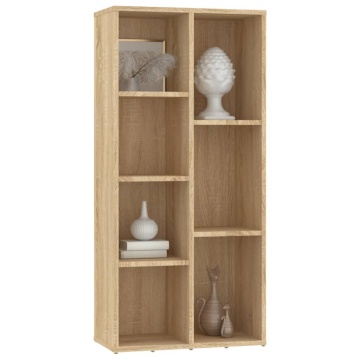 Bibliotecă, stejar Sonoma, 50x25x106 cm, lemn prelucrat - Img 3