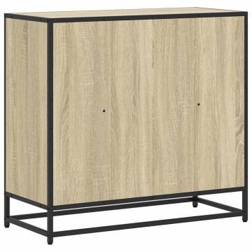 Bibliotecă, stejar sonoma, 80,5x35x76 cm, lemn prelucrat - Img 5